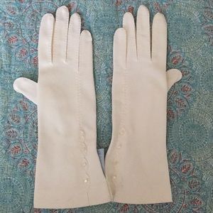 Vintage Van Raalte white gloves